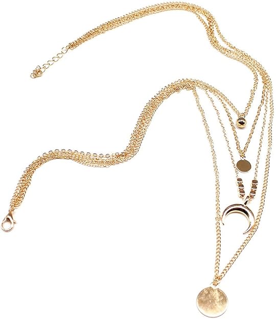 Selania - Elegante Halve Maan Ketting