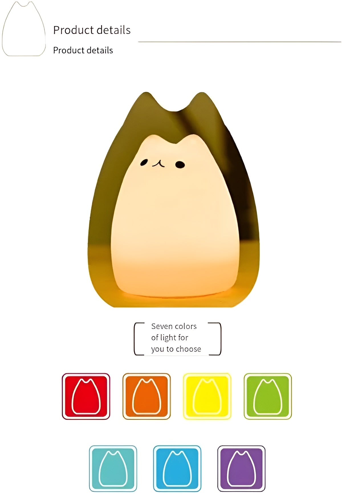 Stijlvolle Nachtlamp voor Kinderen – Droomkat