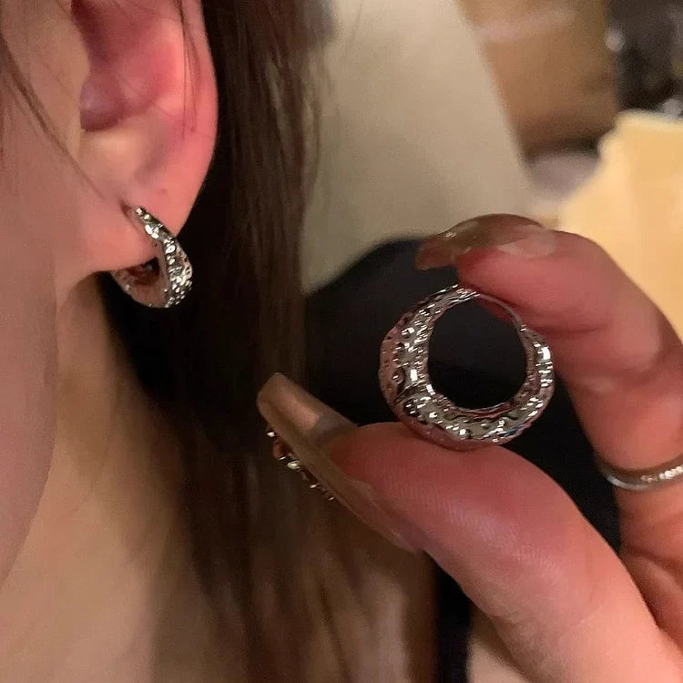 Elegante Noor Creolen Oorbellen voor een Tijdloze Look