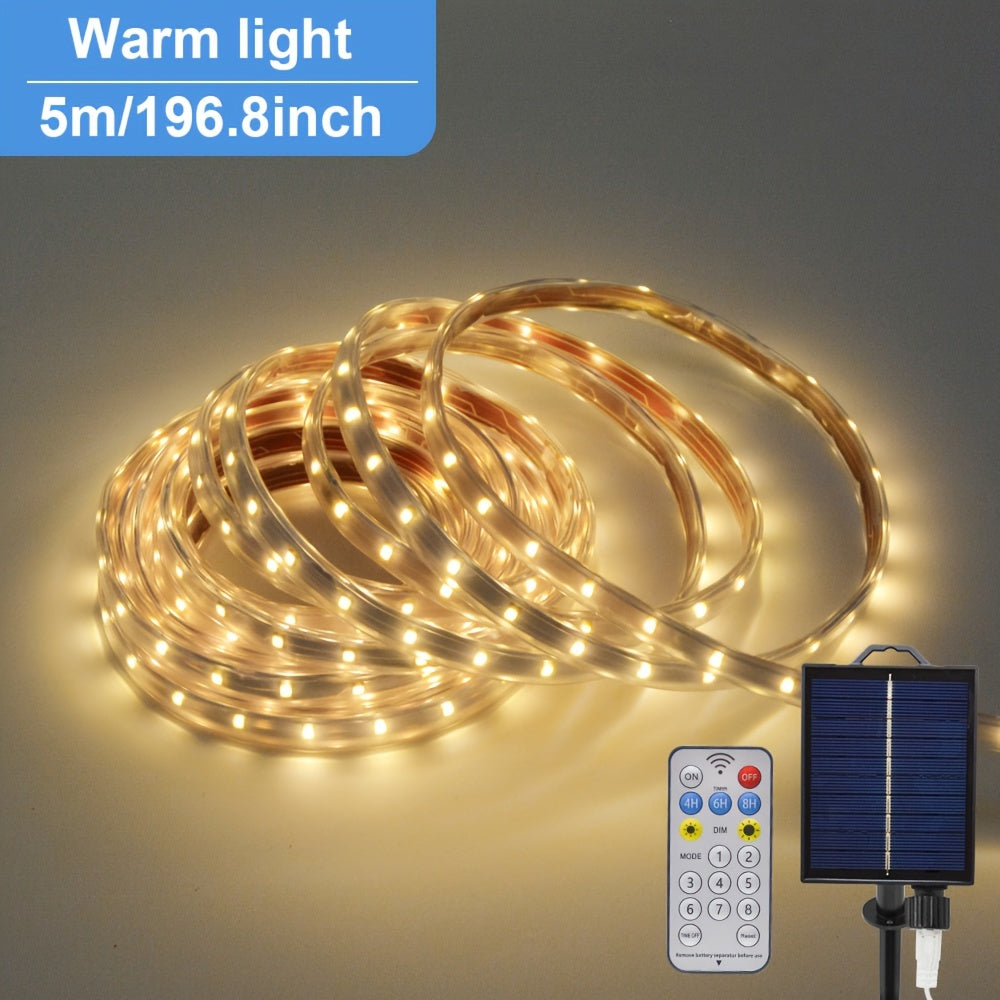SolarFlex Light – Flexibele LED Strip met Zonne-energie