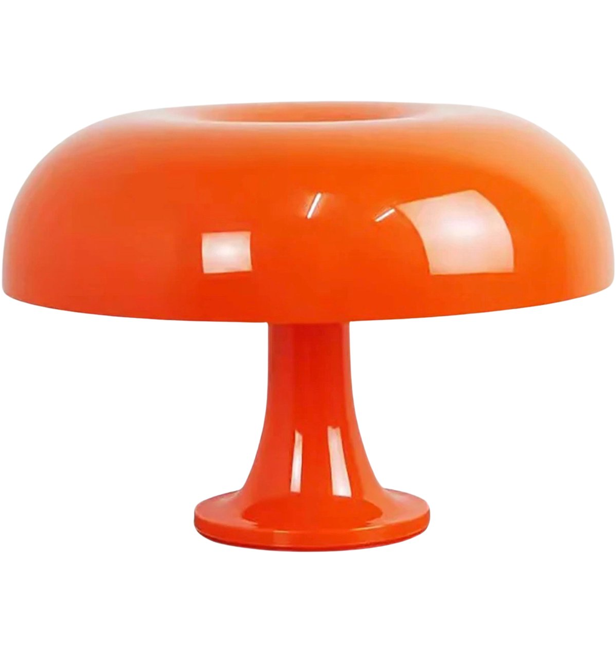 ScandiShroom - Retro Bauhaus Oranje LED Lamp