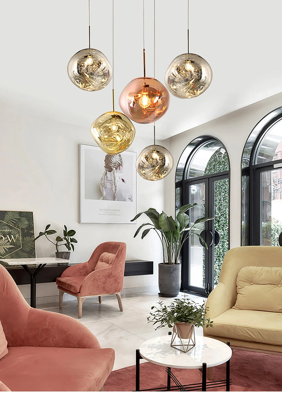 ChicGlow Pendant - Luxe LED Hanglamp voor Huis