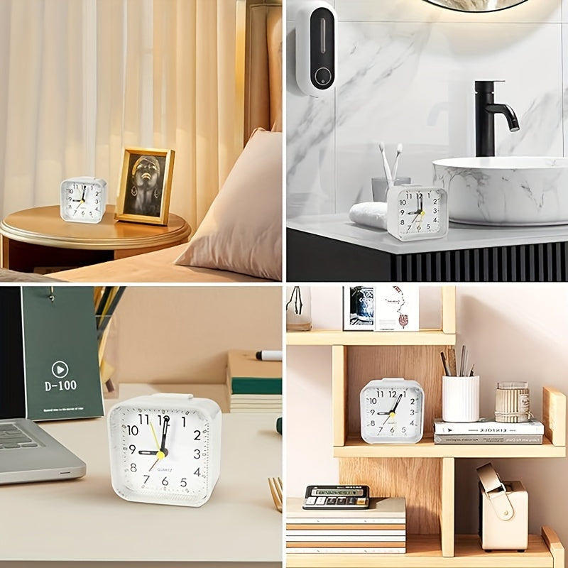 SilentWake Alarm Clock - Stijlvolle Wekker met Nachtlamp