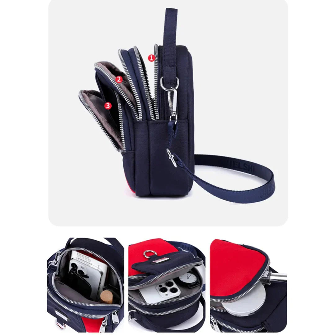 Elegance Crossbody Bag – Waterdichte Mode Tas voor Reis