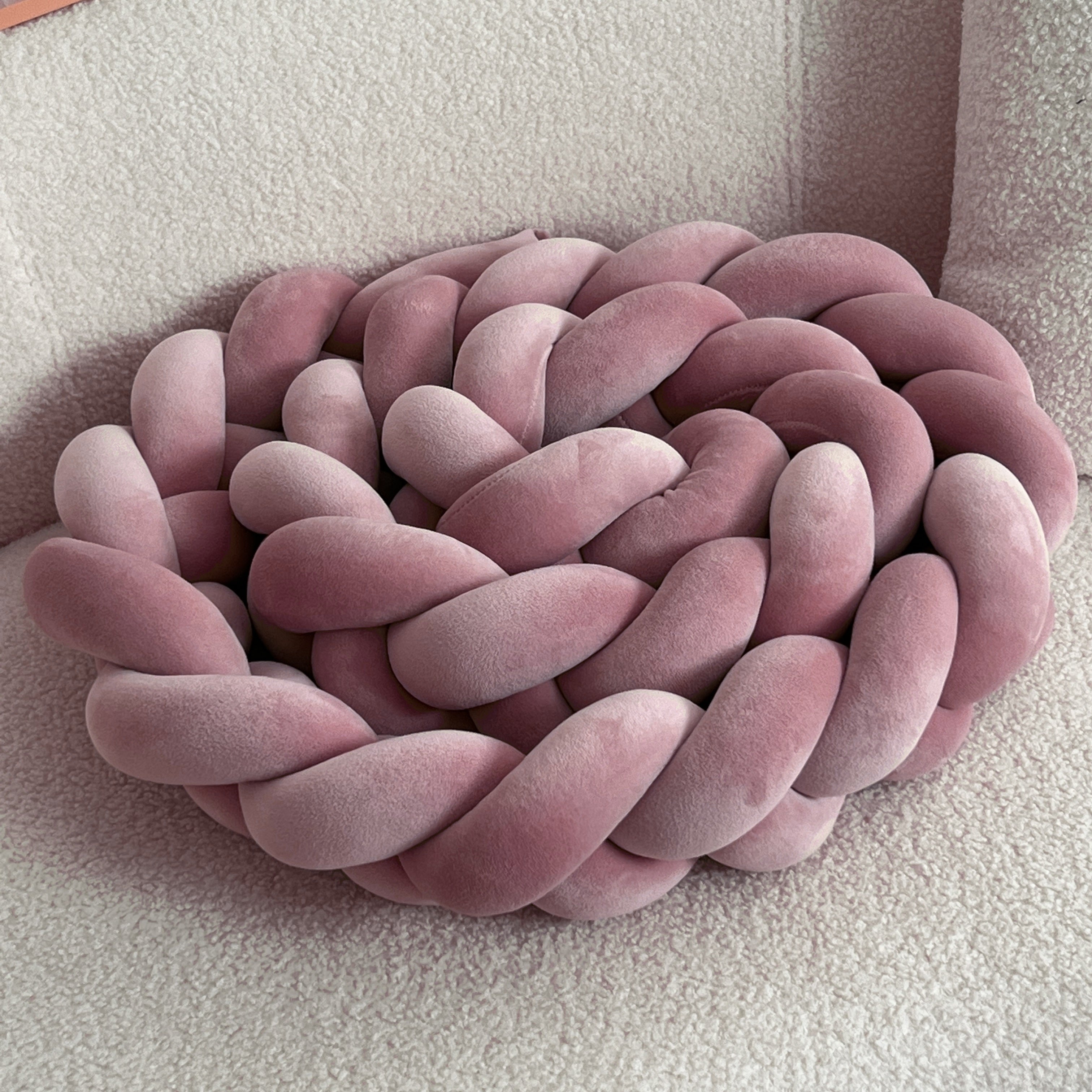 WaveCushion - Modern Wasbaar Vloerkussen met Geometrie