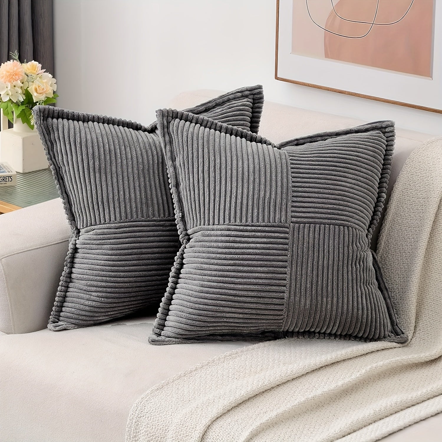CozyNest Pillow Cover - Elegante Kussenhoes voor Sofa en Slaapkamer