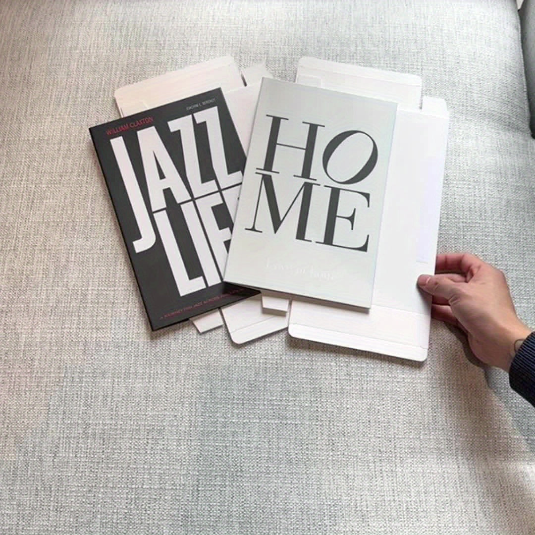 ChicBooks - Elegante Boekensteunen Set in Crème