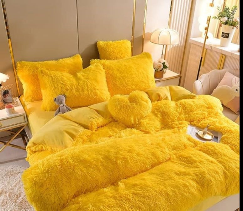 VelvetEase – Luxe Fluwelen Dekbedovertrek voor Alle Seizoenen