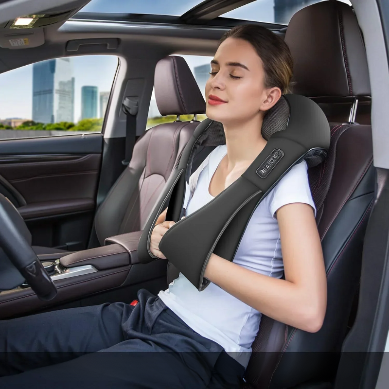 Relief Spiermassager - Luxe Spiermassager met Verwarmingsfunctie en Meerdere Modi