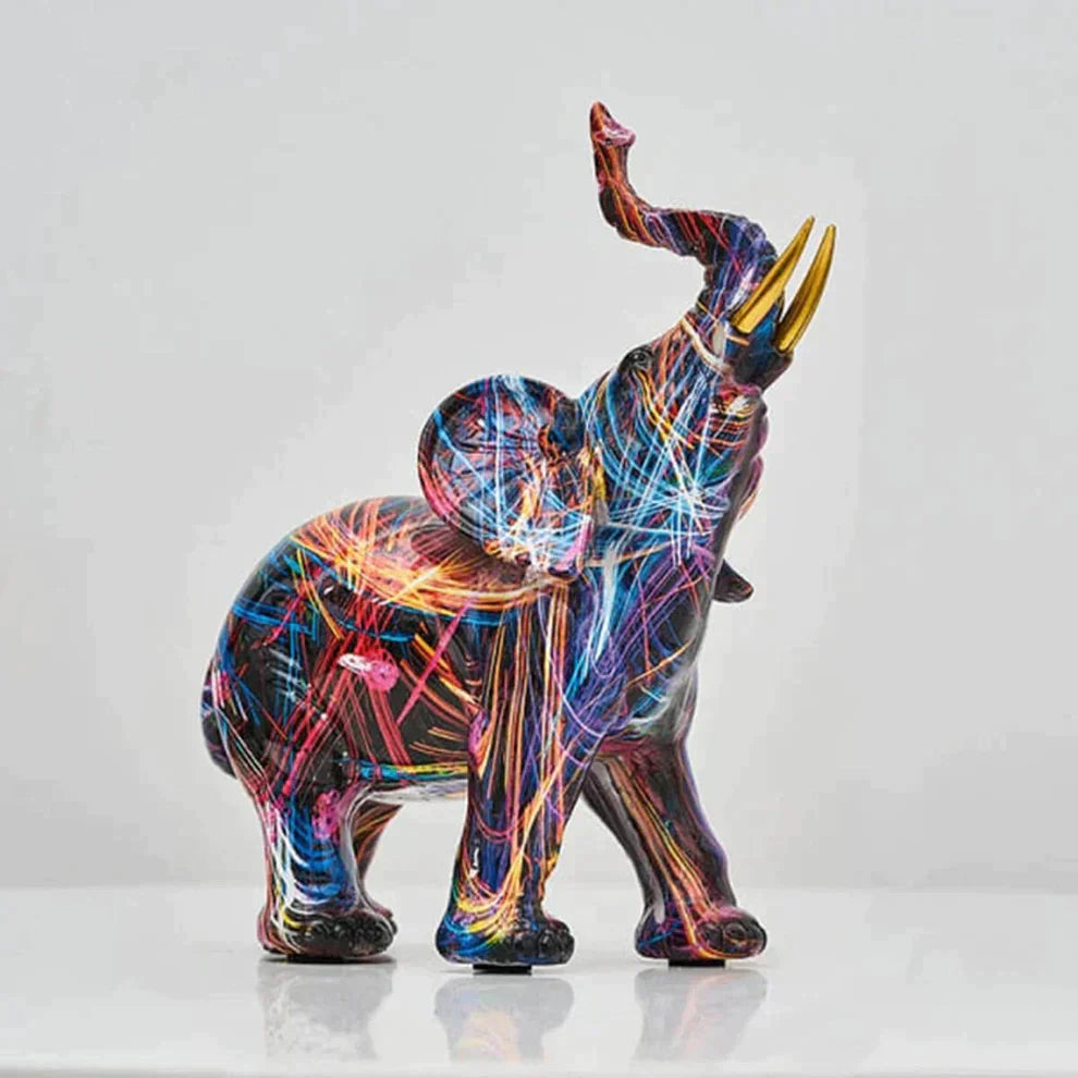 ColorElephant - Kunstzinnige Graffiti voor Interieur
