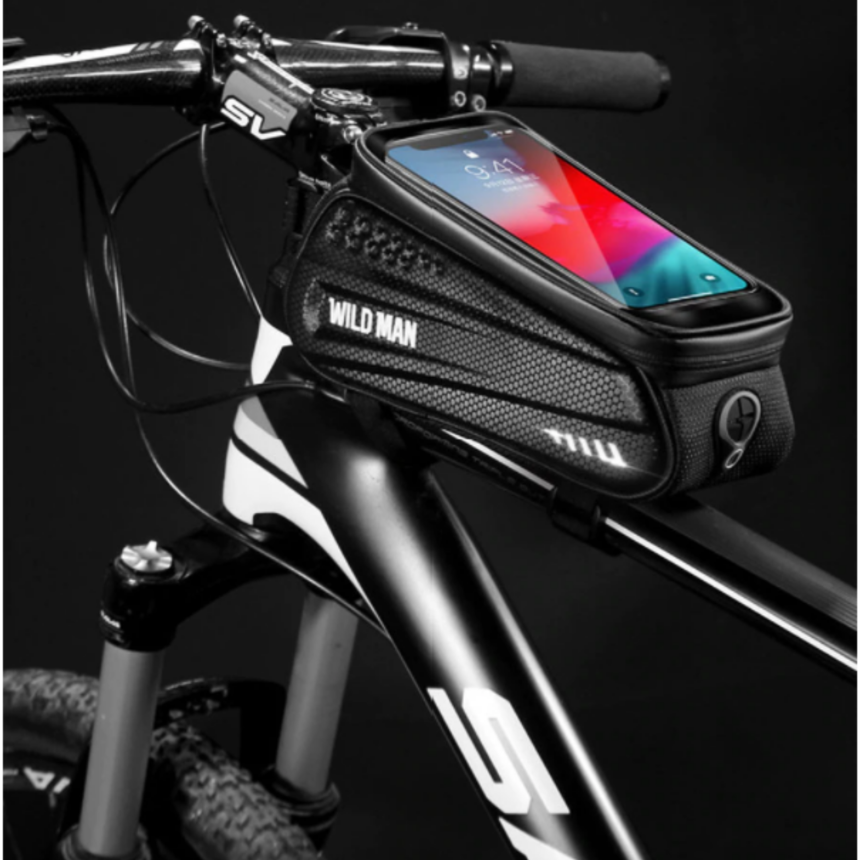 FrameX - Stijlvolle Opbergruimte voor Jouw Fietsaccessoires