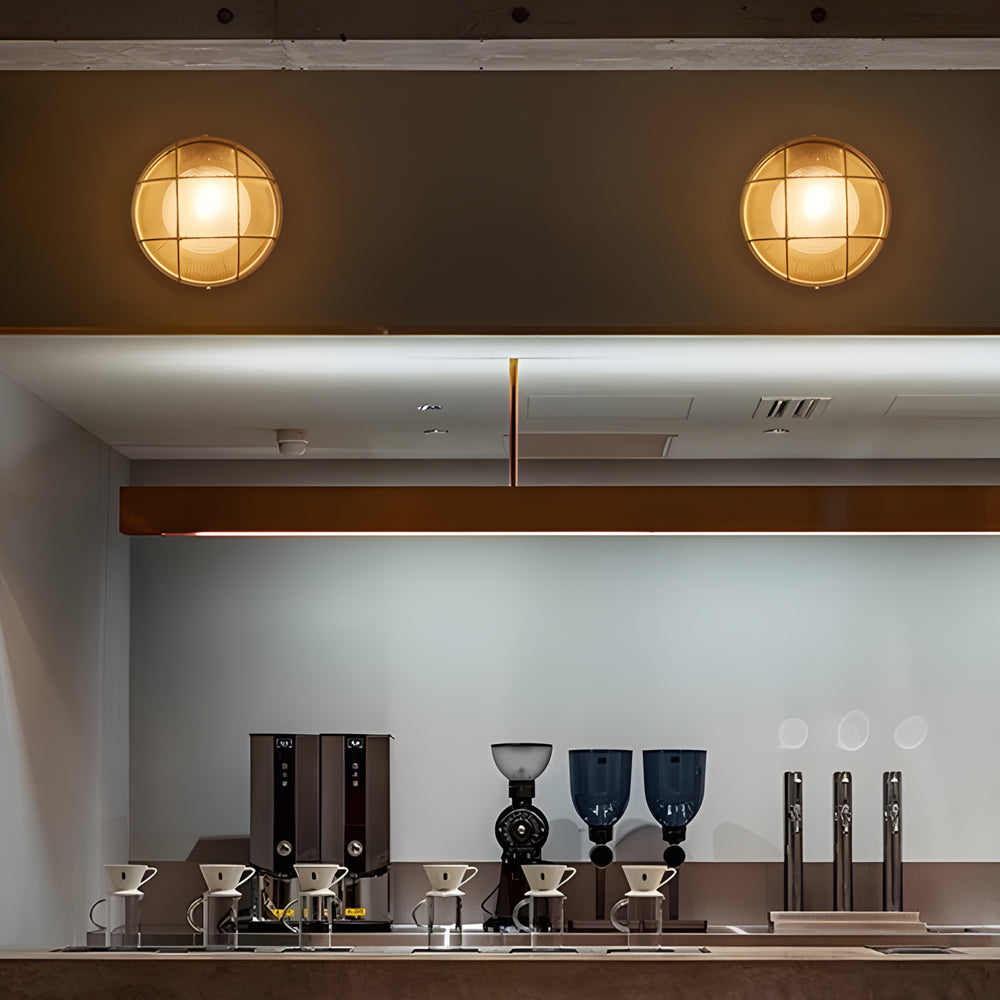 RetroGlow – Industriële Wandlamp voor Buiten