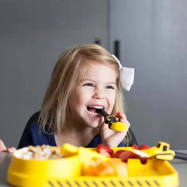 ConstructoFork - Stoere Kinderbestek Set voor Bouwen