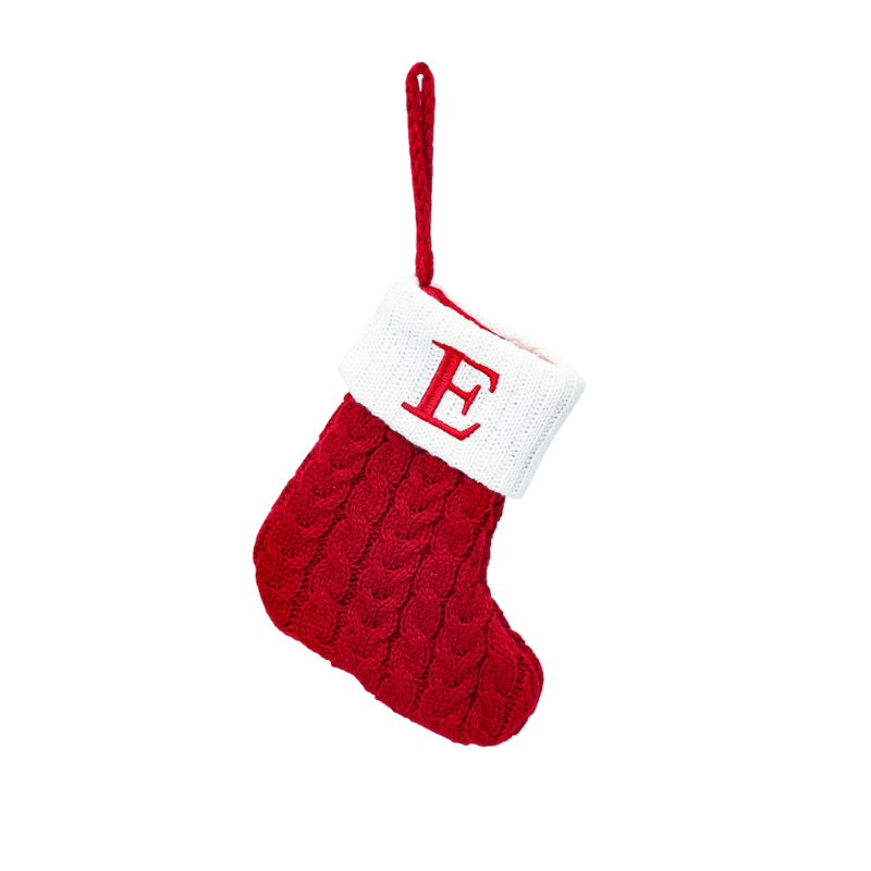 Snowflake Kerst Sokken - Feestelijke Gebreide Kerst Decoraties