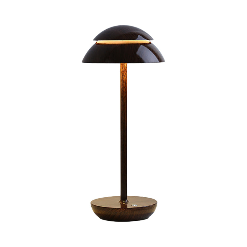 Aurelia Noire - Oplaadbare Draadloze Tafellamp met Ingebouwde LED-verlichting en Batterij