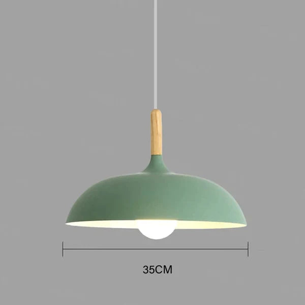 ScandiLuxe Ceiling Light - Scandinavisch Eiken Houtdesign