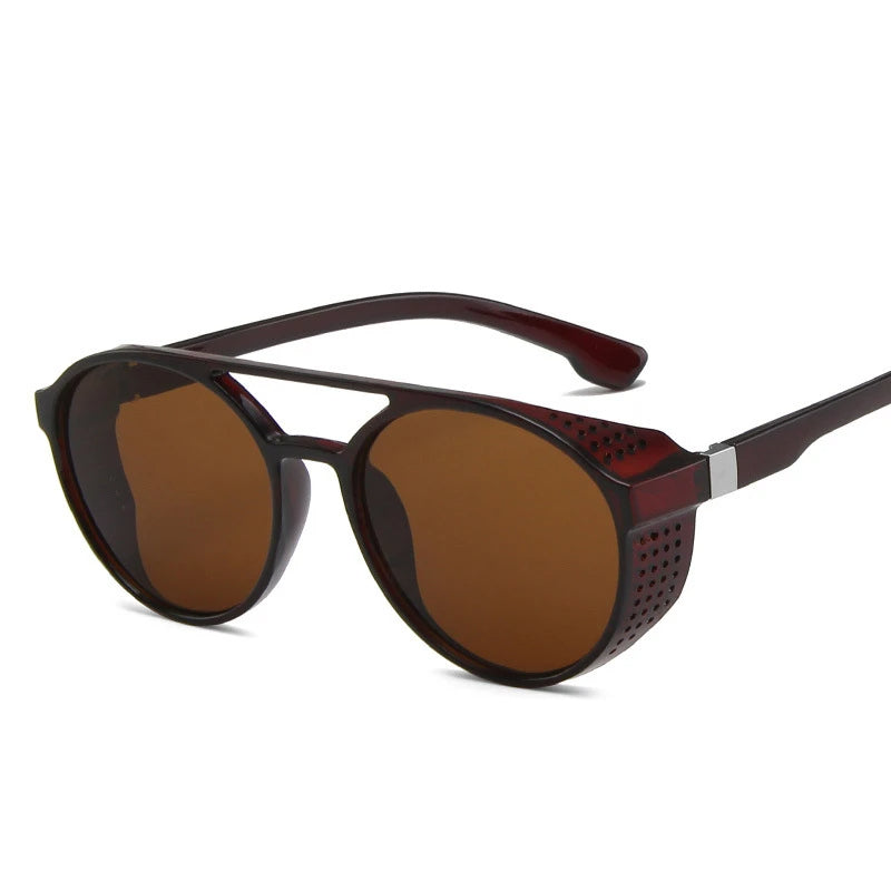 Falko Shades - Retro Rond Zonnebril voor Stijlvolle Bescherming