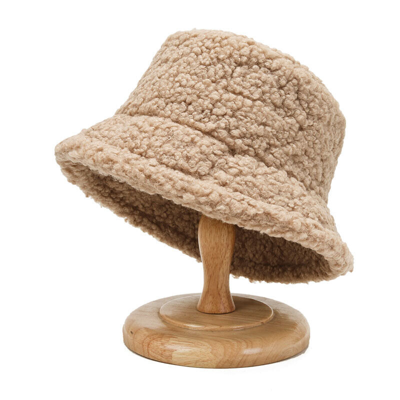 CozySheep Hat - Warme Teddy Bucket voor Winterdagen