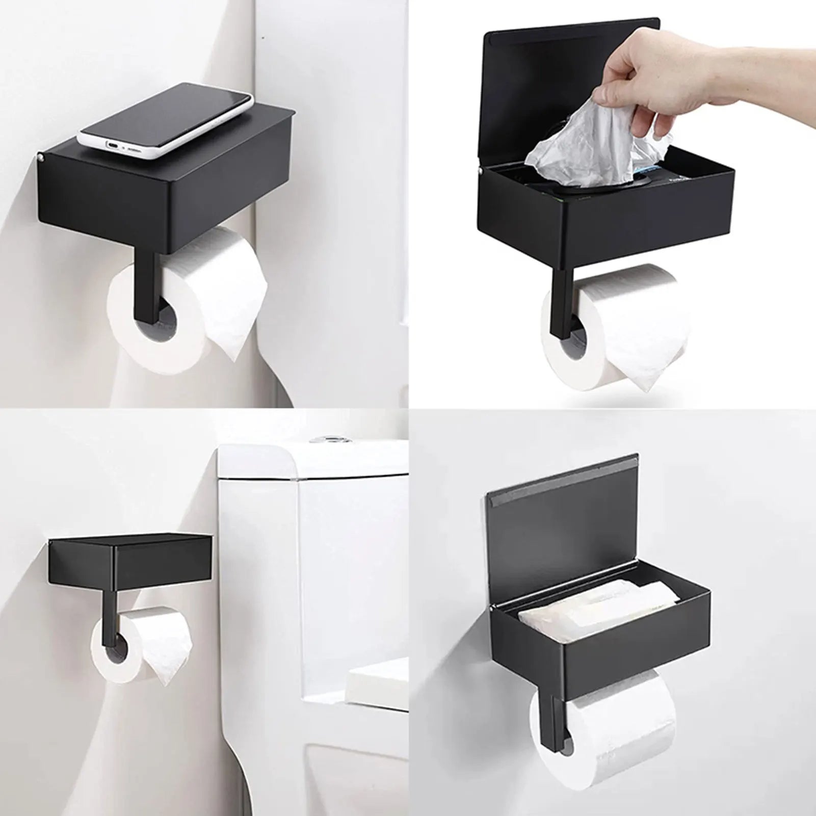 Bibbie – Stijlvolle Toiletpapierhouder voor Modern Wonen