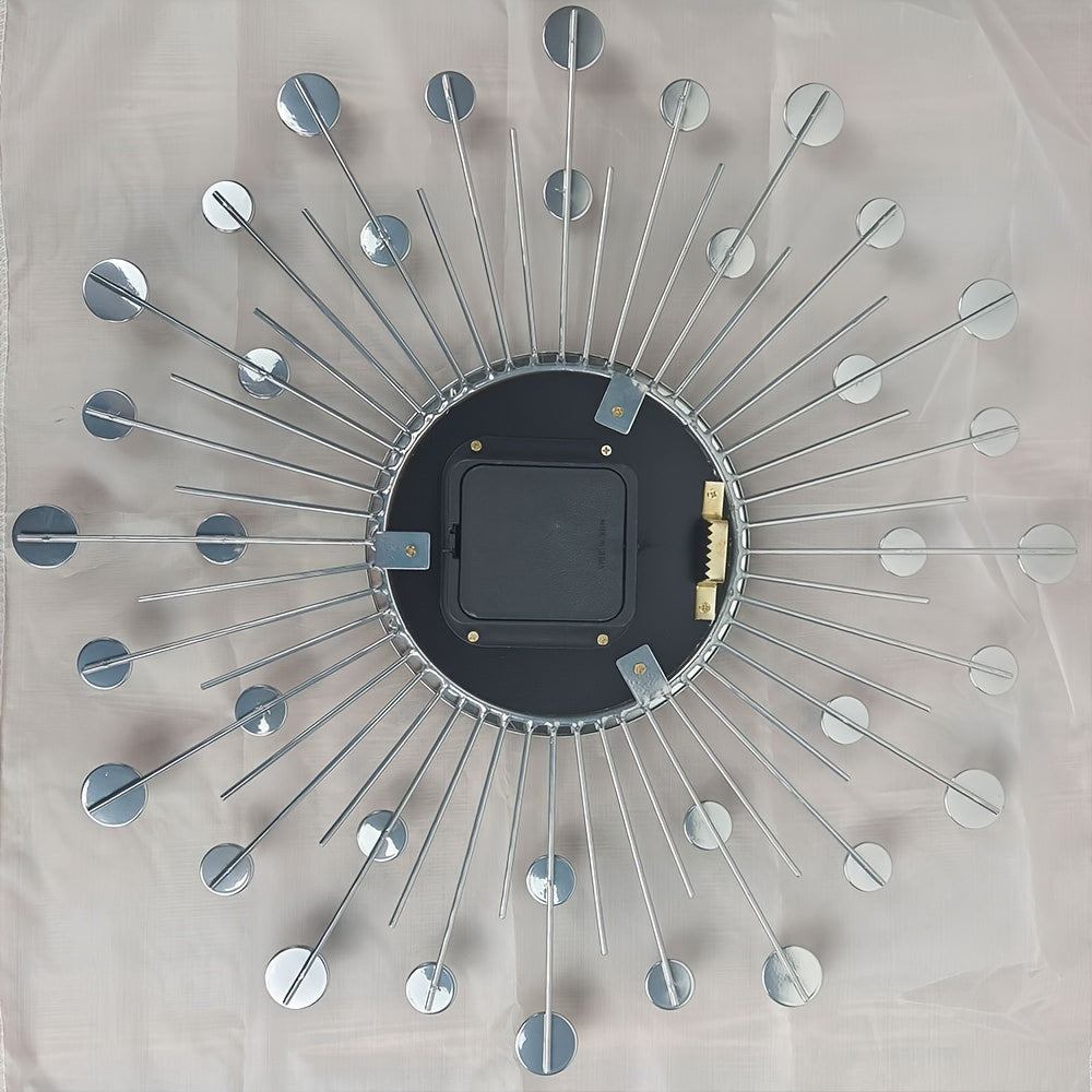 LuxeTime Clock - Elegante Wandklok met Kristaldetails