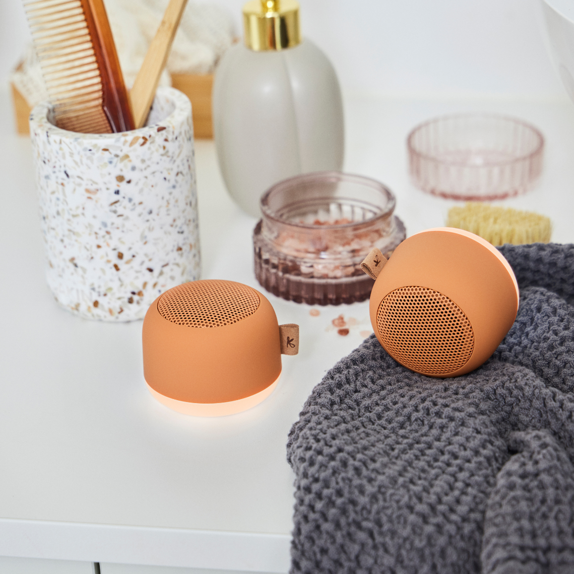 AquaBeats – Waterdichte Bluetooth Badkamerlamp
