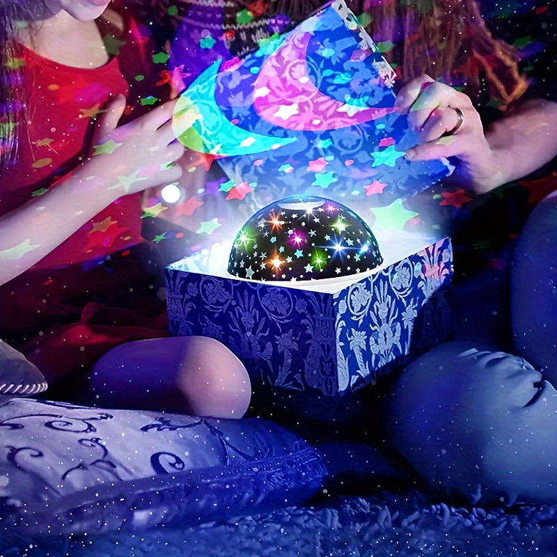 StarGlow Projector - LED Nachtlamp met Kleuren en USB