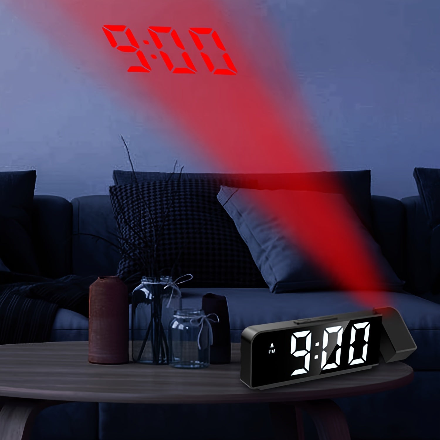 ProjecTime Clock - LED Projector met Temperatuurweergave