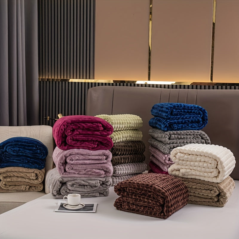 FlannelLuxe – Zachte Fleece Deken voor Comfort