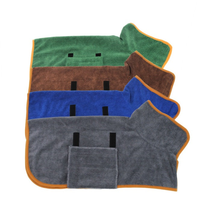 CozyPaws Coat - Luxe Absorberende Hondenjas