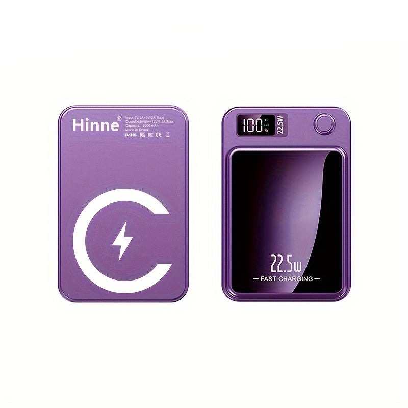 PowerMag - Compacte magnetische powerbank voor razendsnel opladen