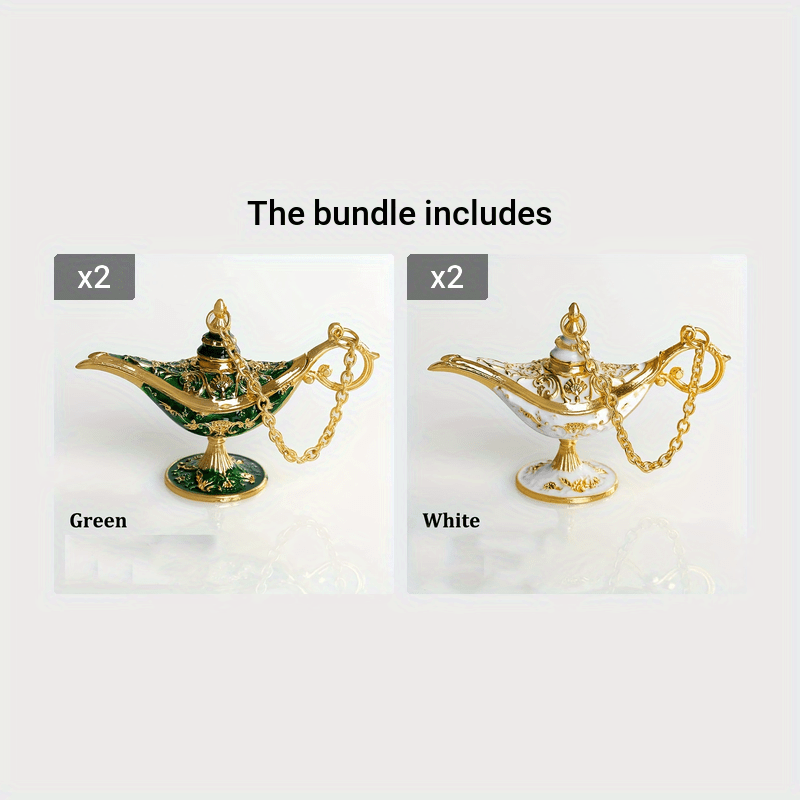 AladdinWish Lamp – Vintage Metalen Olieverlichting