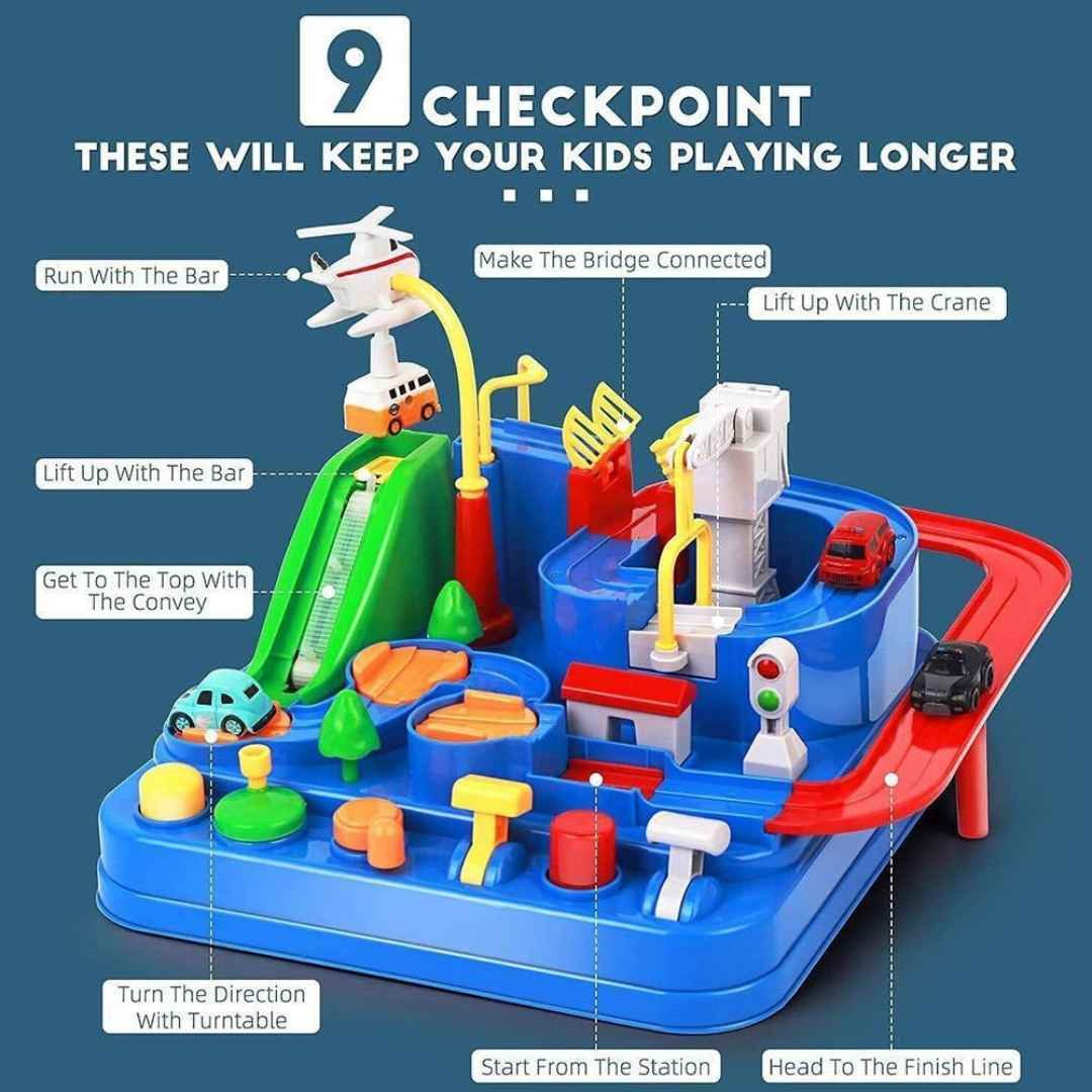 RescueTrack Adventure Set – Educatief Peuterspeelgoed