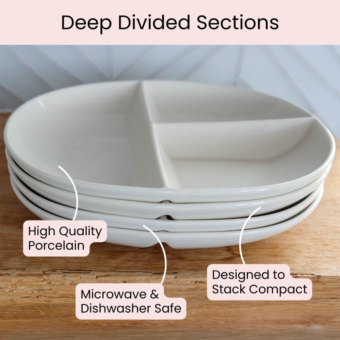 PortionMaster - Dieetvriendelijk Porseleinen Controlebord