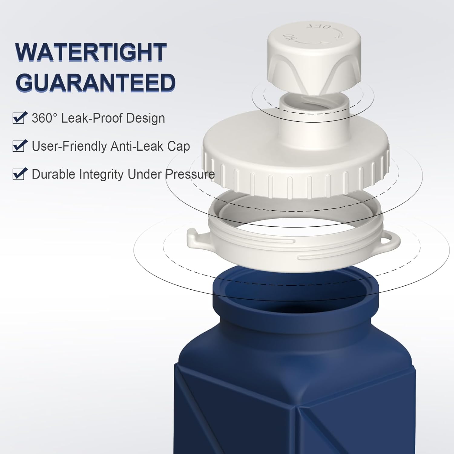 FlexiBottle – Compacte Siliconen Fles 610ml