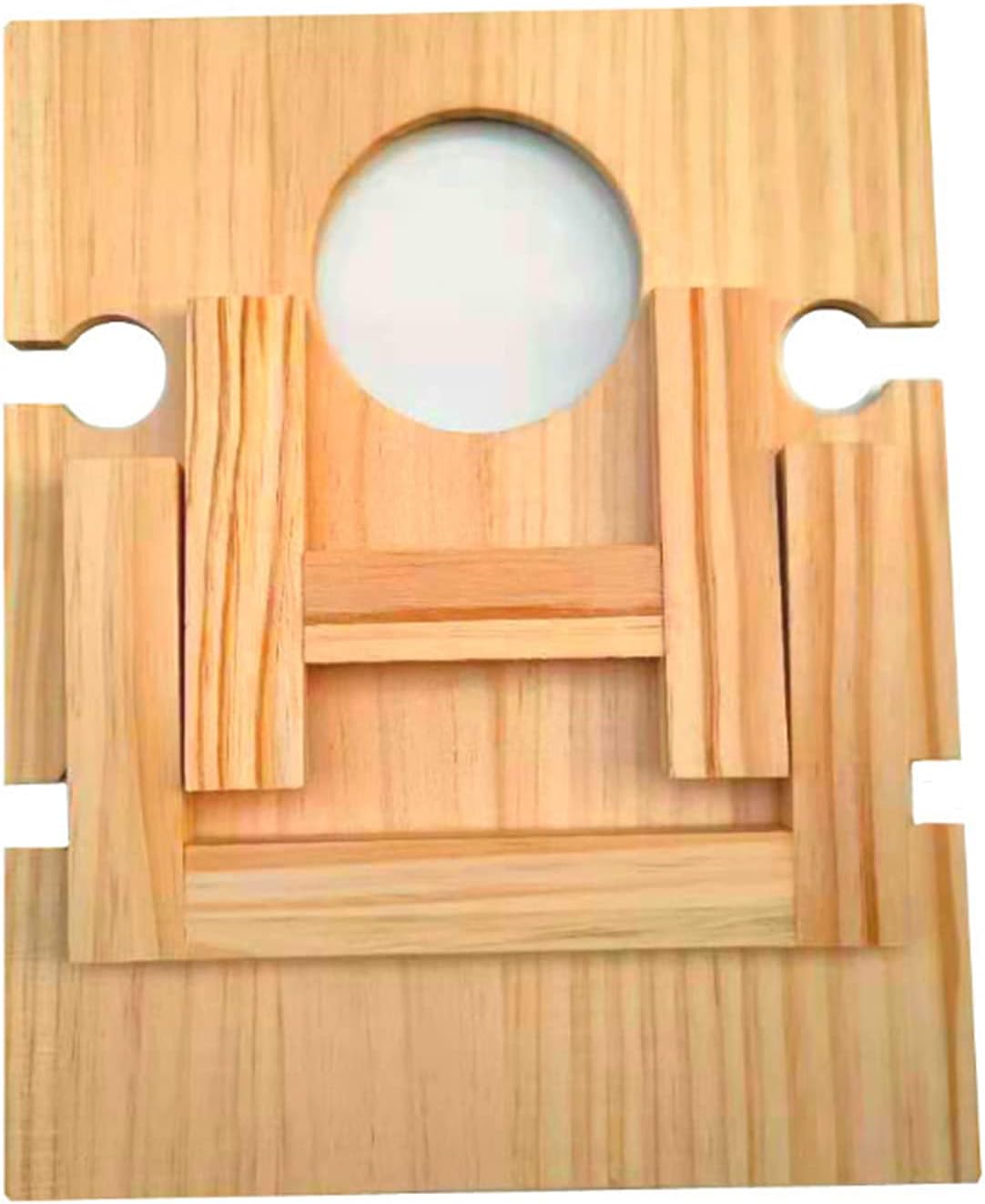 WoodenWine RackTable - Stijlvolle Draagbare Wijnopslag