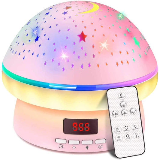 StarGlow Nightlight – Magische Sterren Projector met Timer