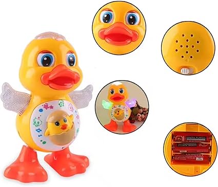 DiscoDuck - Speelse LED Lamp met Danzende Eend