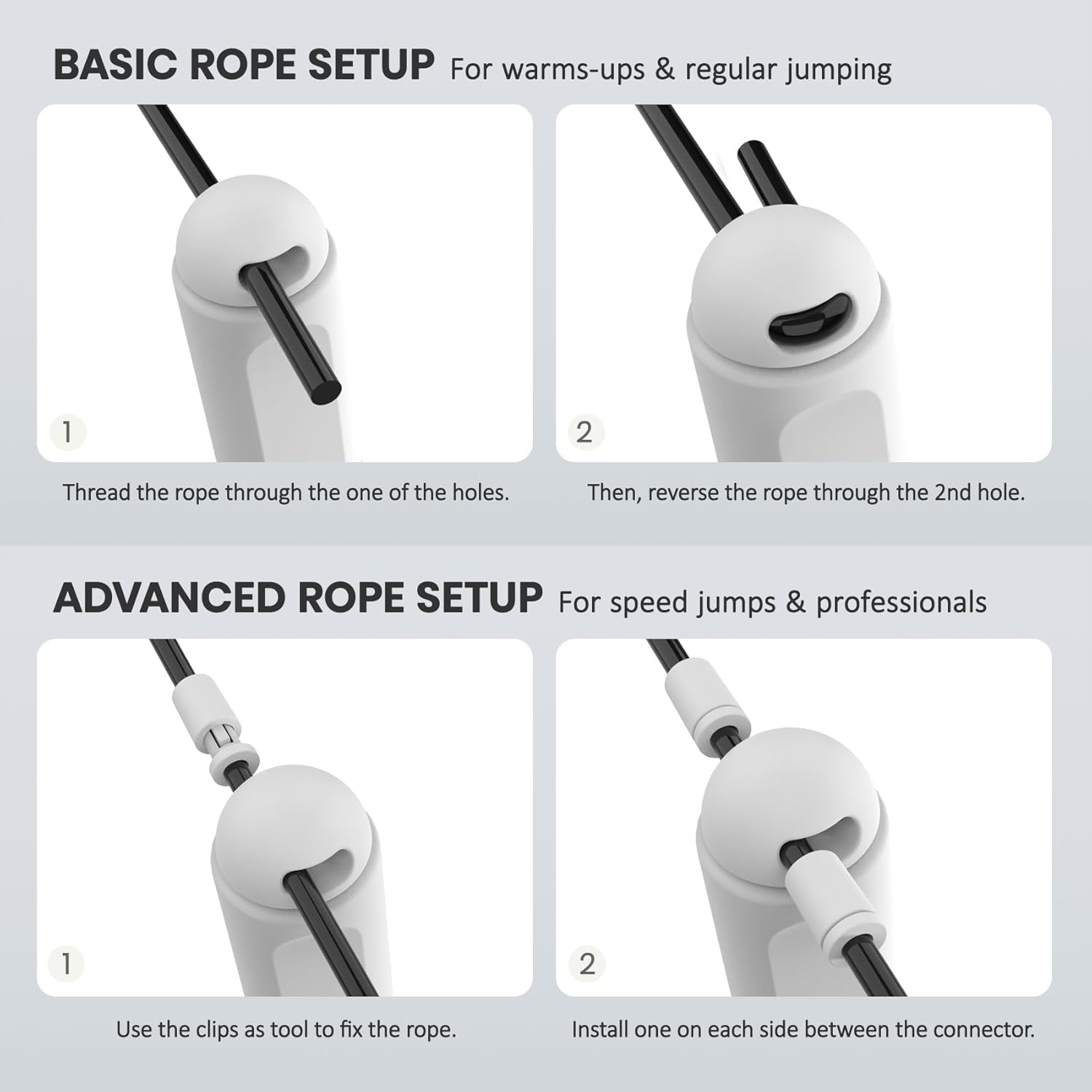 SpeedFit - Digitaal Springtouw met Calorieënteller