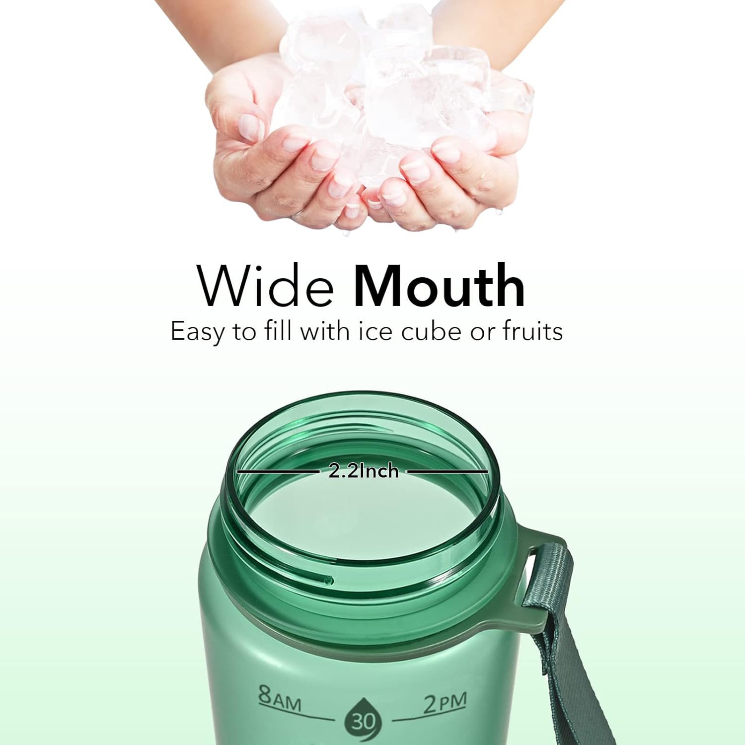 HydraBoost – Trendy Motivational Drinkfles 900ml