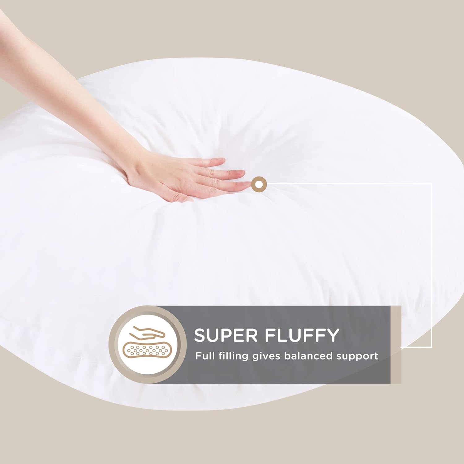 ZenCircle – Groot Rond Memory Foam Kussen