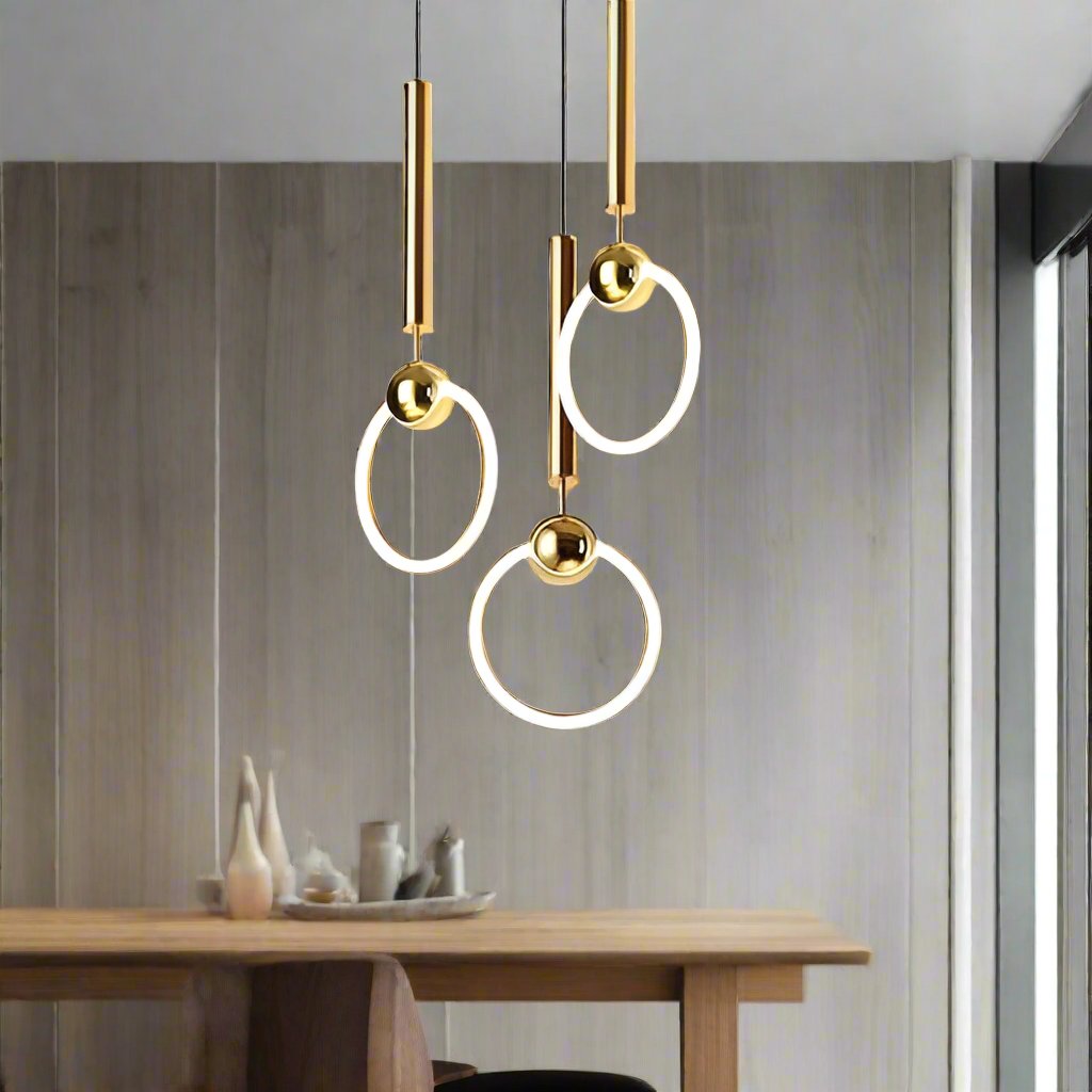 Nordic Elegance Plafondlamp - Scandinavisch LED Hanglamp