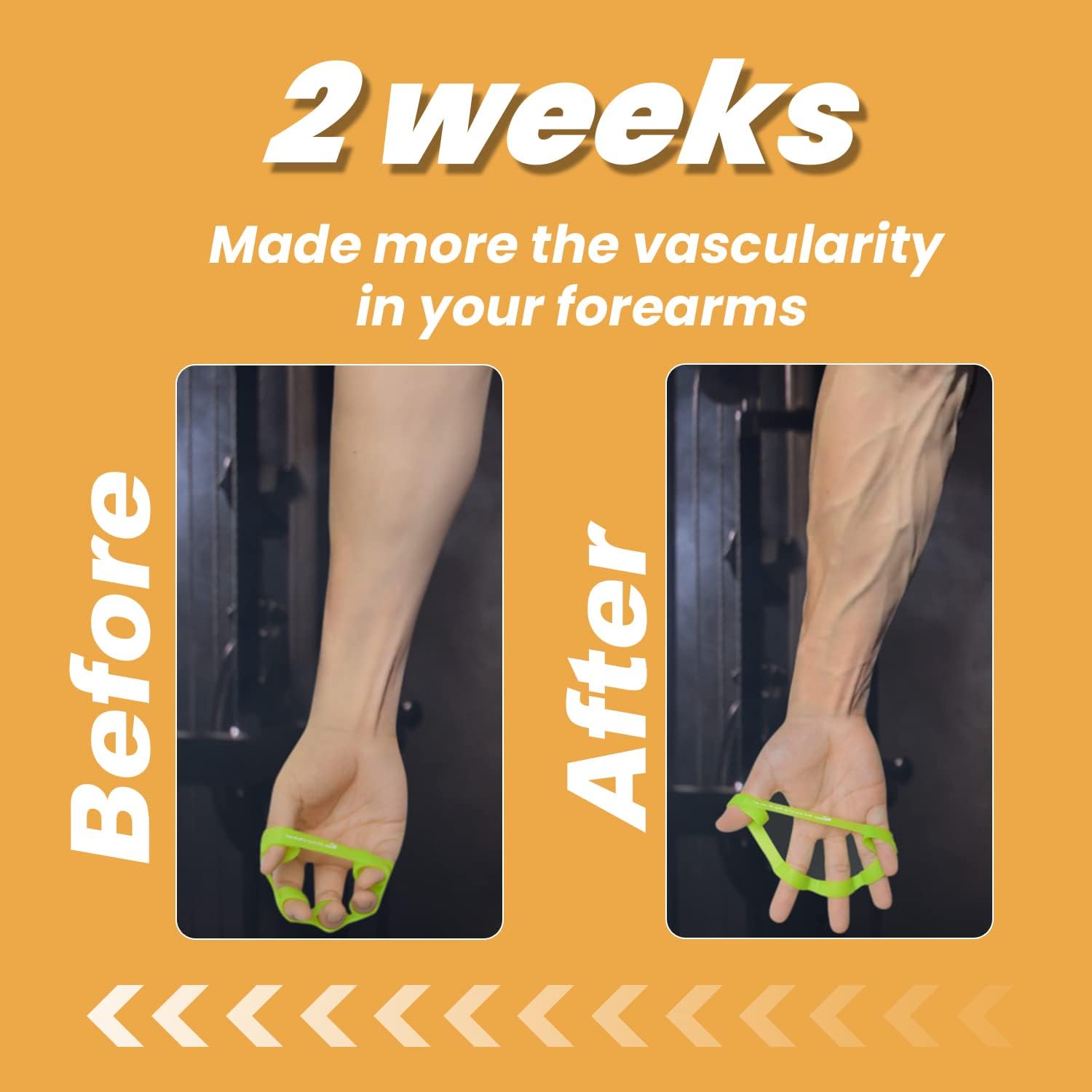 PowerGrip Set – Handversterkers voor Krachttraining (6 Stuks)