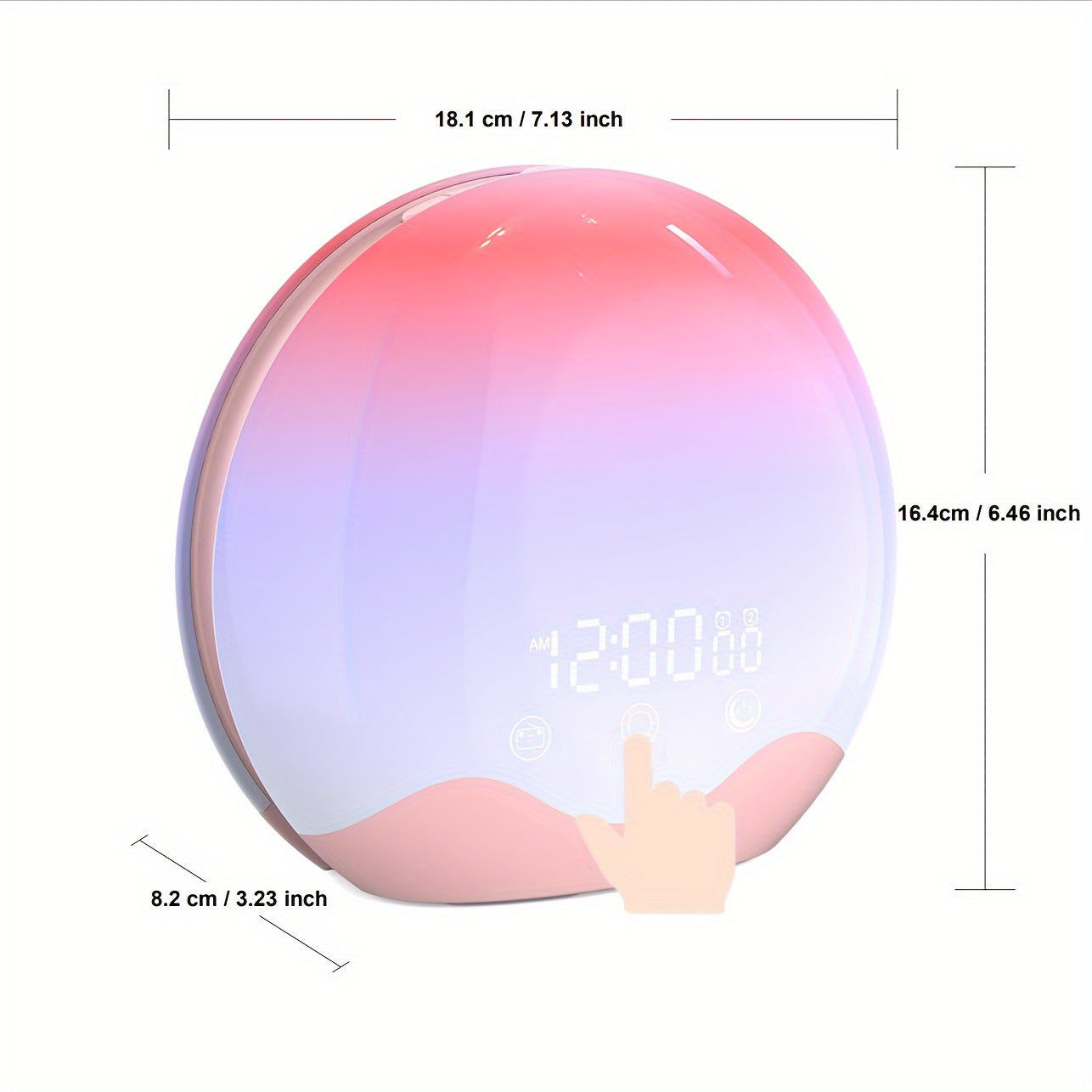 SunGlow - Zonsopgang Wekker met Sfeerverlichting