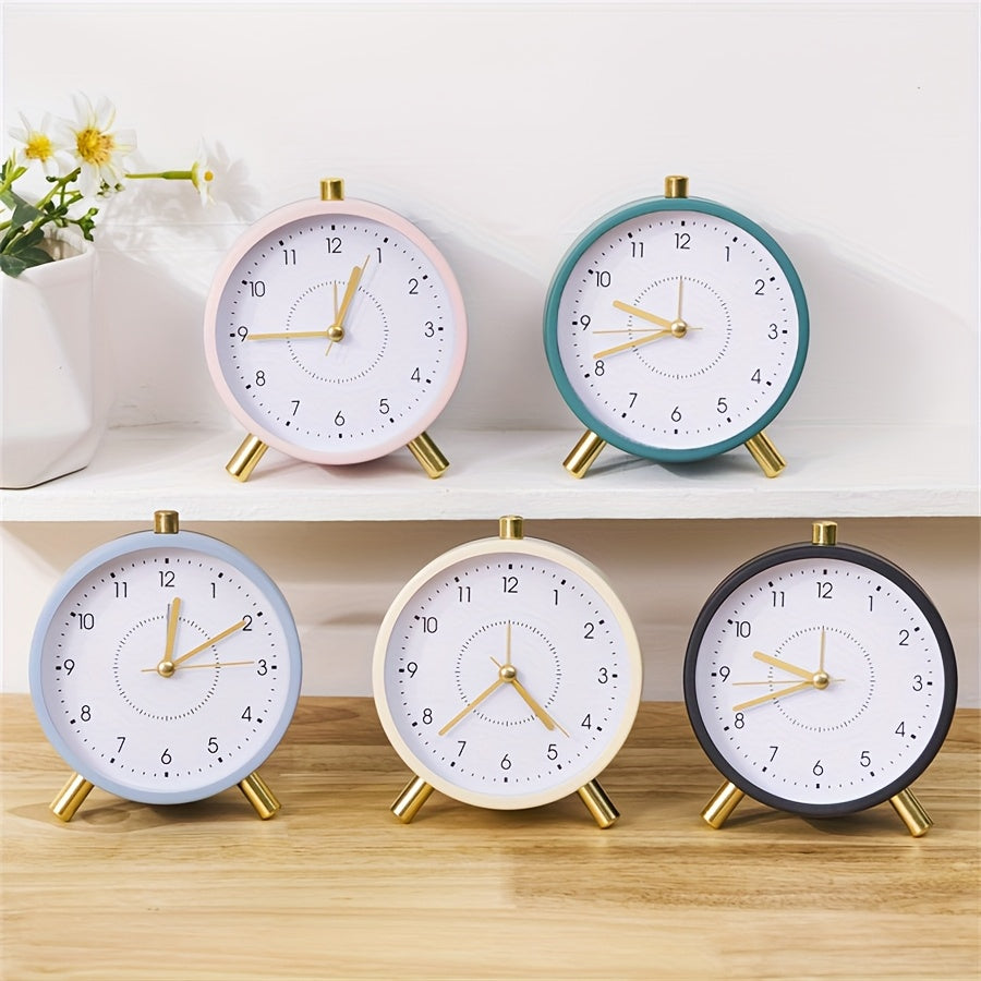 TimeSphere - Elegante Metalen Klok met Verlichting