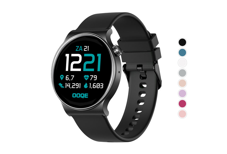 SmartFit Watch - Stijlvolle Multifunctionele Gezondheidstracker