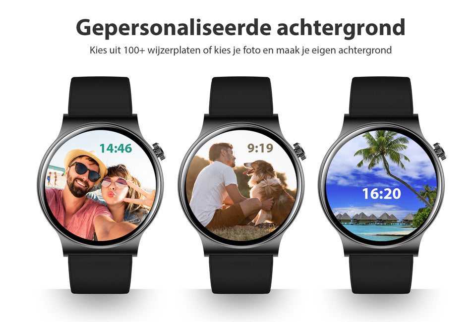 SmartFit Watch - Stijlvolle Multifunctionele Gezondheidstracker