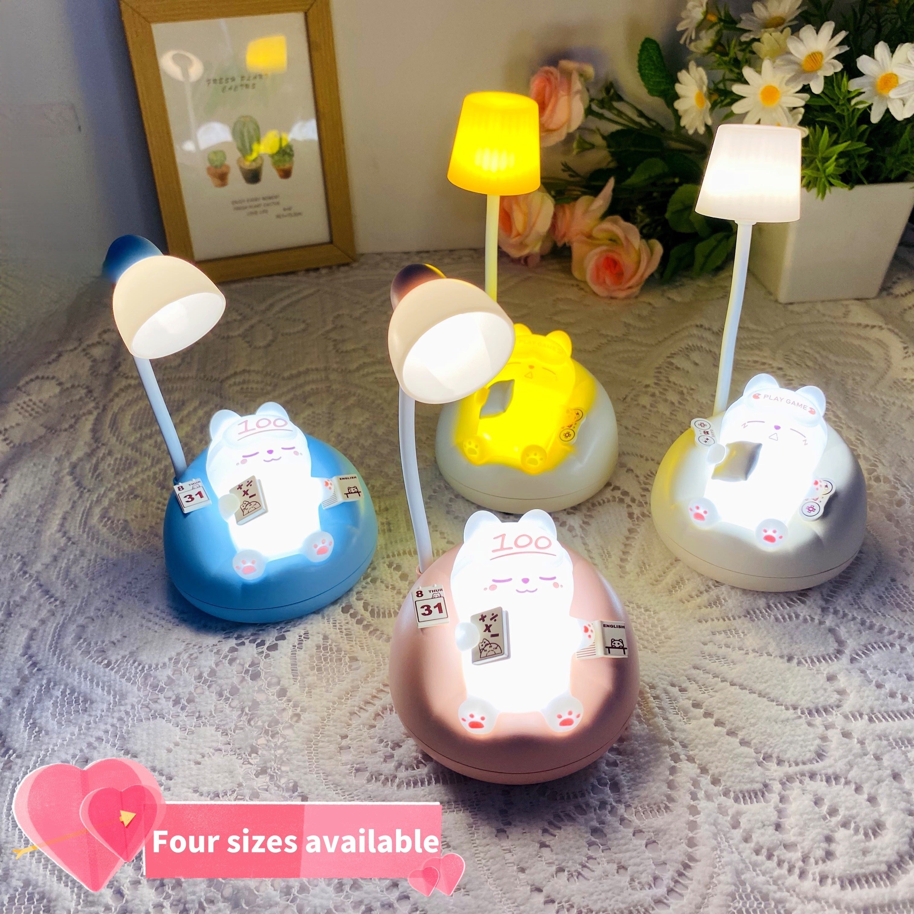 SleepyKitten Lamp - USB Oplaadbare LED Nachtlamp
