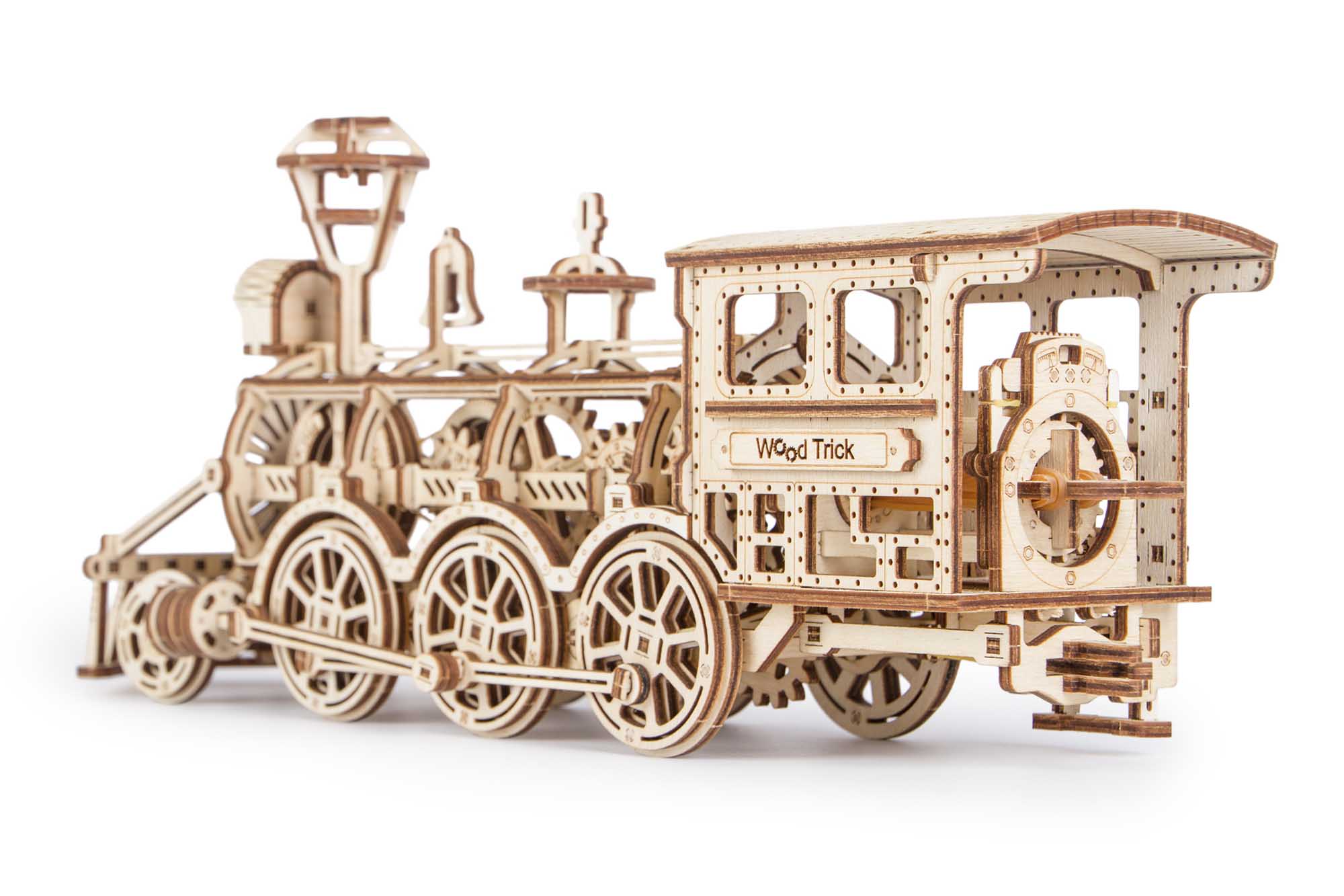 TrainCraft 3D Puzzel - Historische Locomotief met Waggon