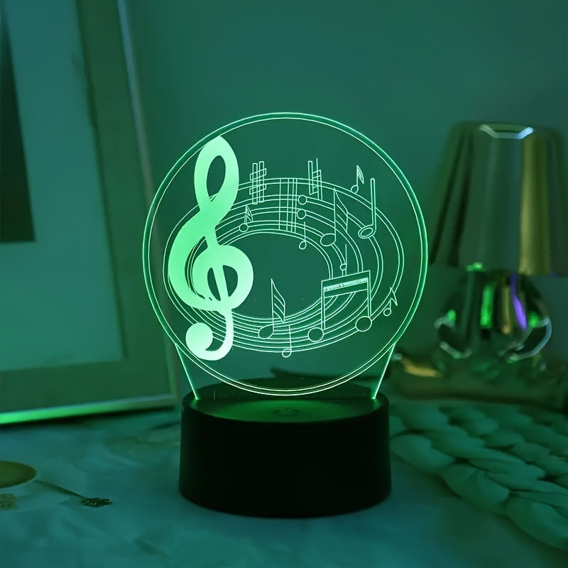 MusicGlow Lamp - Moderne Acryl Tafellamp met USB