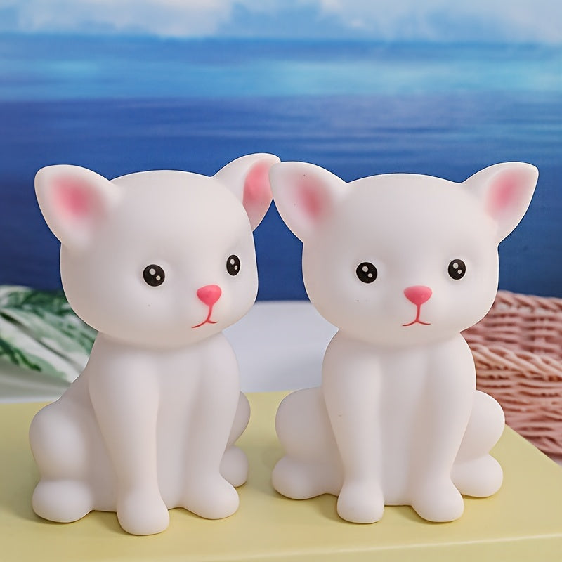 KittyGlow Lamp - Schattige LED Tafellamp met Draadloze Voeding